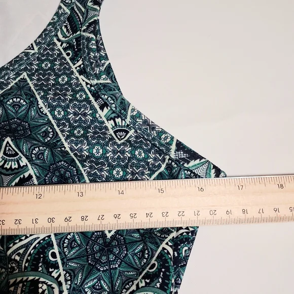 The North Face Flash Dry Sleeveless Teal & Navy Play Dress Size S - Picture 10 of 10